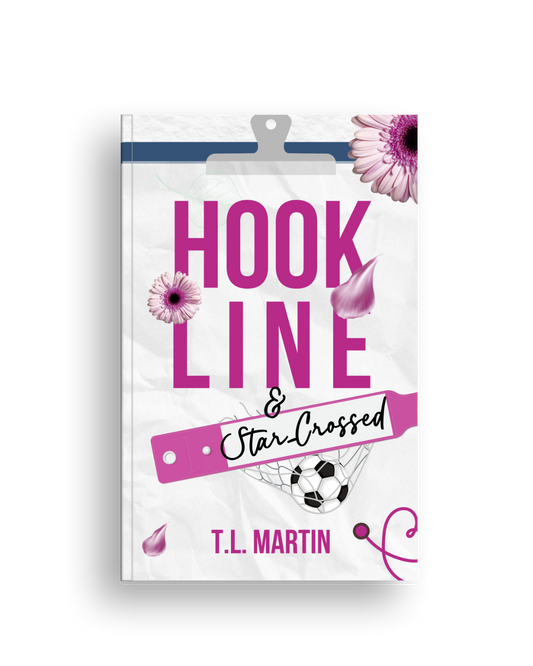DISCRETE Cover: Hook, Line & Star-Crossed Paperback, Atlanta Strikers Series Book 2