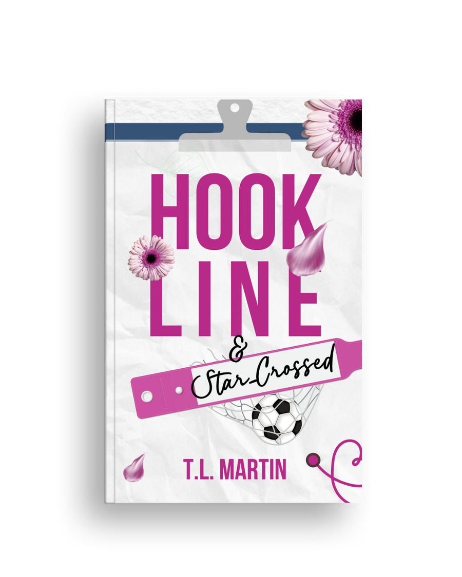DISCRETE Cover: Hook, Line & Star-Crossed Paperback, Atlanta Strikers Series Book 2