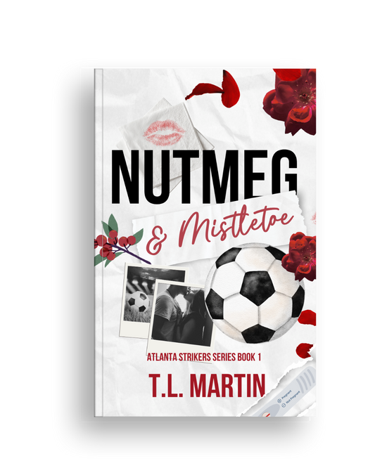 DISCRETE Cover: Nutmeg & Mistletoe Paperback, Atlanta Strikers Series Book 1