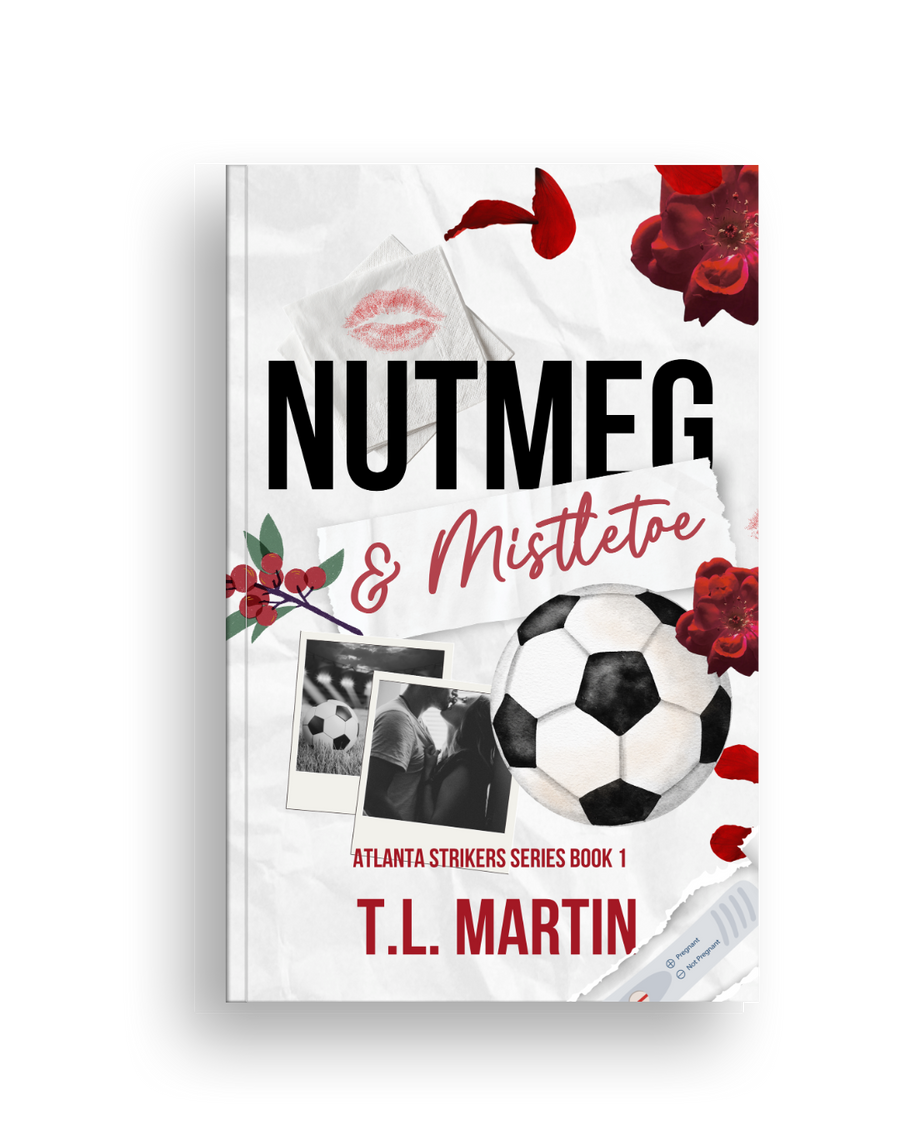 DISCRETE Cover: Nutmeg & Mistletoe Paperback, Atlanta Strikers Series Book 1